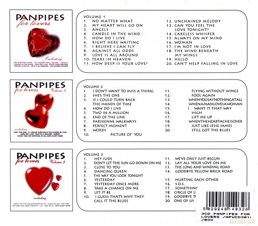Panpipes For Lovers  [3CD]