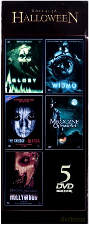 Halloween BOX: Głosy / Widmo / Klątwa / Mroczne opowieści / Krwawa masakra w Hollywood [BOX] [5DVD]