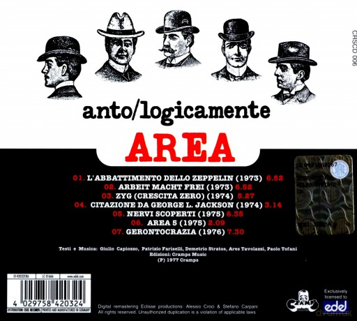 Area: Anto-Logicamente [CD]