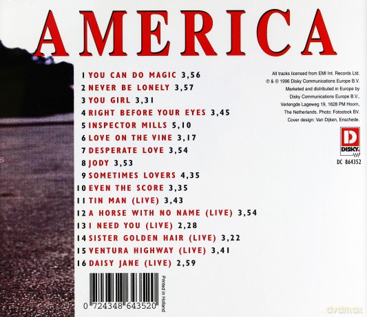 America You Can Do Magic [CD]