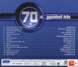 70-S Greatest Hits [CD]