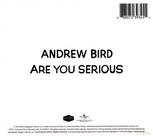 Andrew Bird: Are You Serious (Dlx) [2CD]
