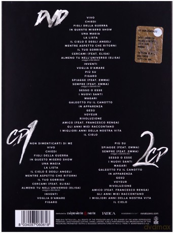 Renato Zero: Arena (2cd + Dvd) [3CD]