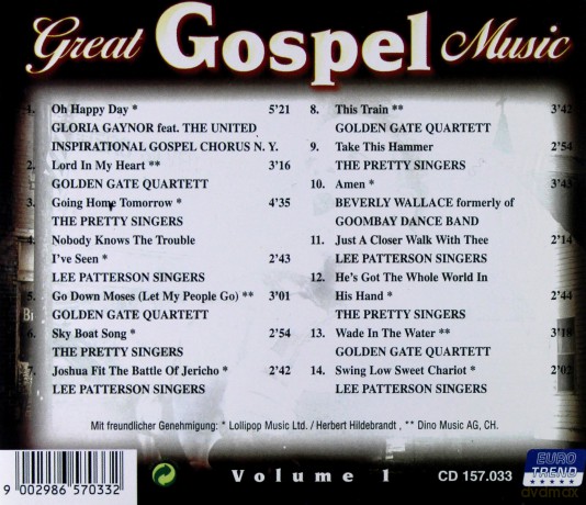 Great Gospel Music [CD]