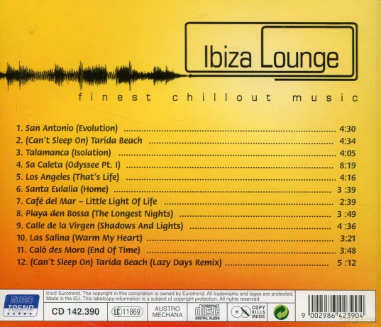 Ibiza Lounge [CD]