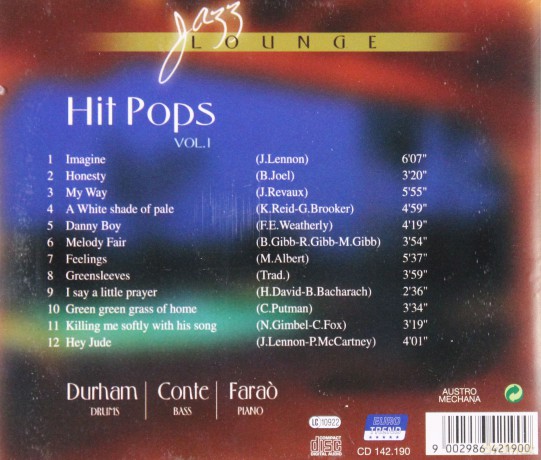 Jazz Lounge-Hit Pops Vol.1 [CD]