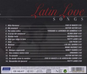 Latin Love Songs [CD]