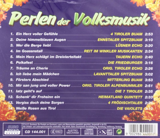 Perlen Der Volksmusik [CD]