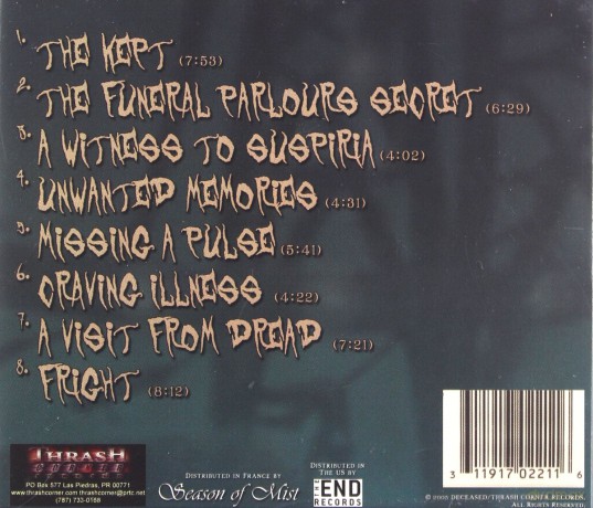 Deceased: As the Weird Travel On [CD]