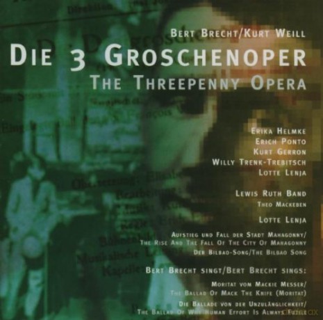 Weill Die 3 Groschenoper [CD]