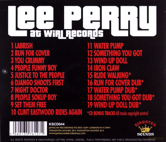 Lee Perry: At Wirl Records [CD]