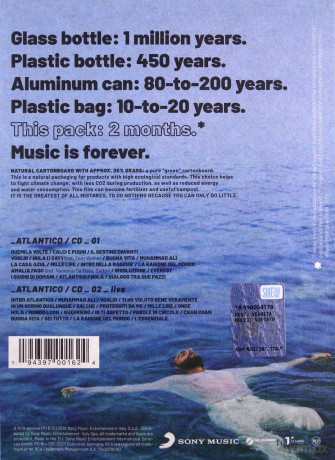 Marco Mengoni: Atlantico On Tour [2CD]