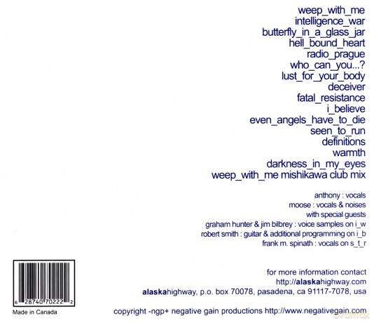 Alaska Highway: Attitudes of a Difficult Mind [CD]