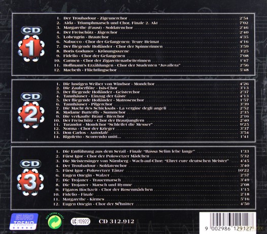 Die Schonsten Opernchore [3CD]