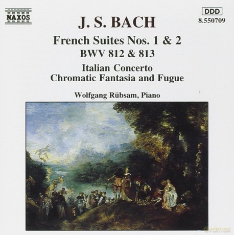 Johan Sebastian Bach: Bach - French Suites Nos 1 and 2 [CD]