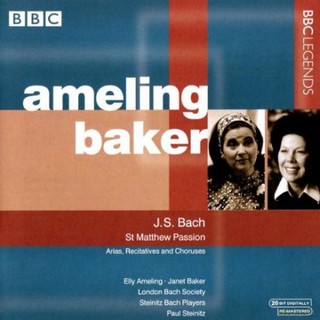 J.S. Bach: Bach - St Matthew Passion: Arias, Recitatives and Choruses [CD]