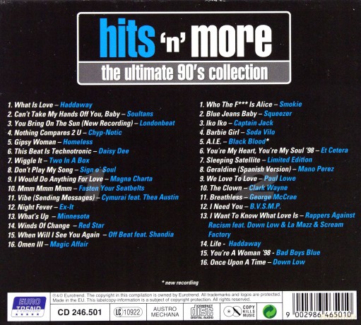 Hits-N-More The Ultimate 90-S Collection [2CD]