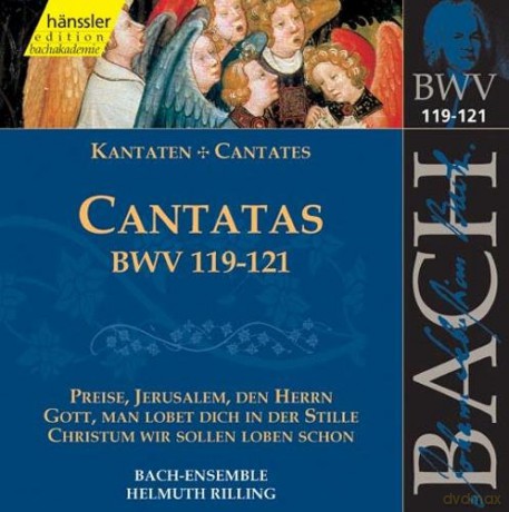 Johann Sebastian Bach: Bach: Cantatas, Bwv 119-121 /rilling [CD]