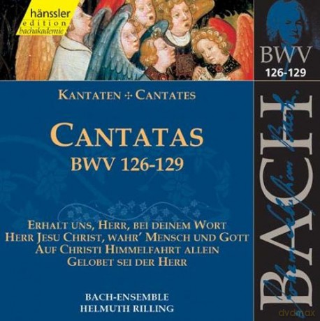 Johann Sebastian Bach: Bach: Cantatas, Bwv 126-129 /rilling [CD]