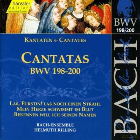 Johann Sebastian Bach: Bach: Cantatas, Bwv 198-200 /rilling [CD]