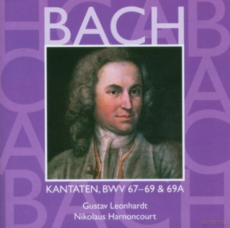 Bach Leonhardt - Har: Bach: Cantate Sacre vol. 21 Bwv 67- [CD]