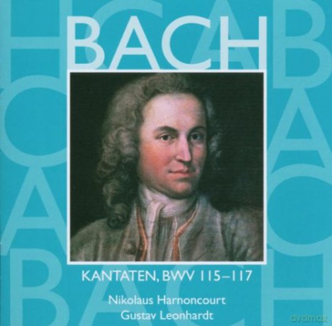 Bach Leonhardt - Har: Bach: Cantate Sacre vol. 36 Bwv 115 [CD]