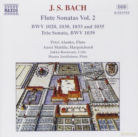J.S. Bach: Bach: Flute Sonatas, vol. 2 [CD]