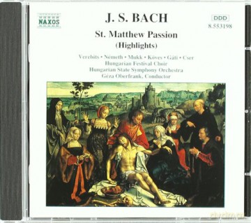 J.S. Bach: Bach: St Matthew Passion [CD]