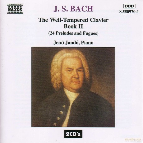 Johan Sebastian Bach: Bach: Well-Tempered Clavier Book 2 [2CD]