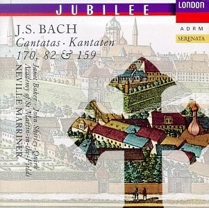 Bach:cantatas 82,159,170 [CD]