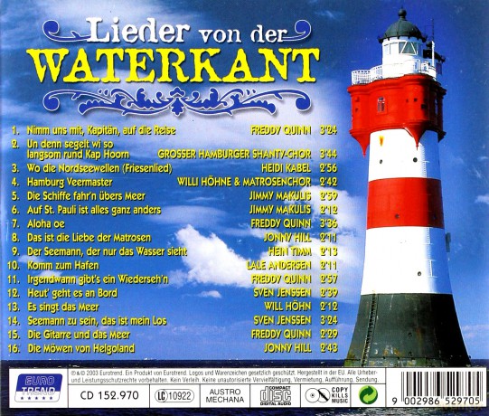 Lieder Von Der Waterkant [CD]