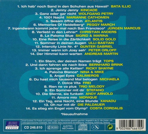 Schlager Musik Fur Unterwegs [2CD]