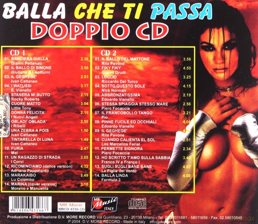 Balla Che Ti Passa vol. 1 [2CD]