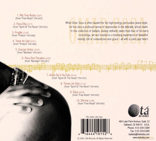 Omar Sosa: Ballads [CD]