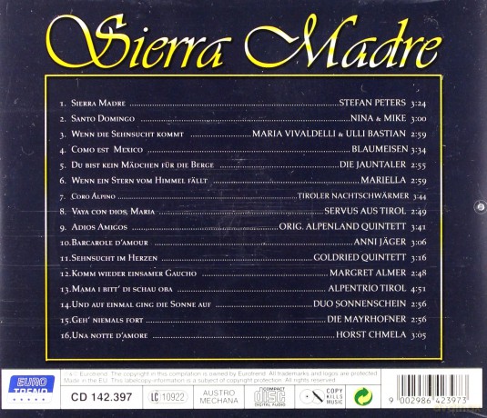 Sierra Madre [CD]