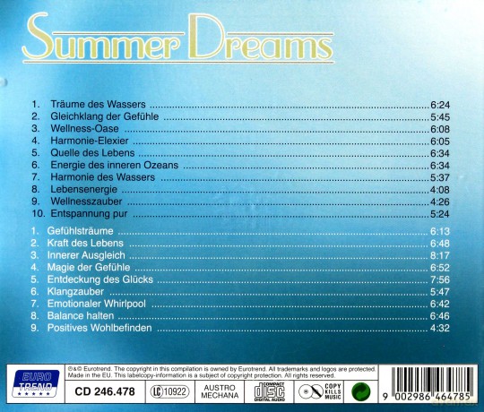 Summer Dreams Relaxing [2CD]