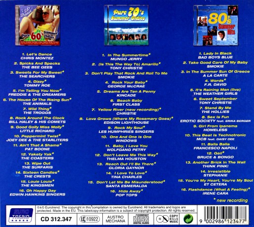 Summer Hits 60-S,70-S,80-S [3CD]