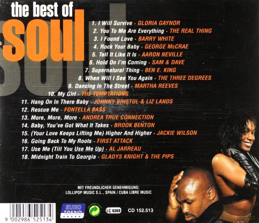 The Best Of Soul [CD]