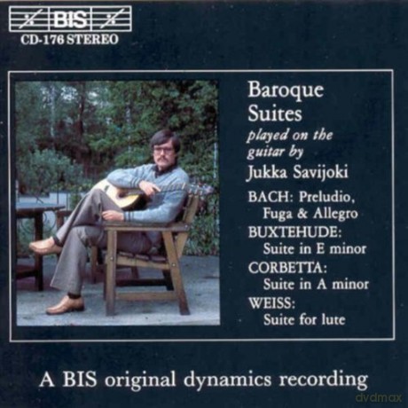Jukka Savijoki: Baroque Suites - Performed on the Guitar [CD]