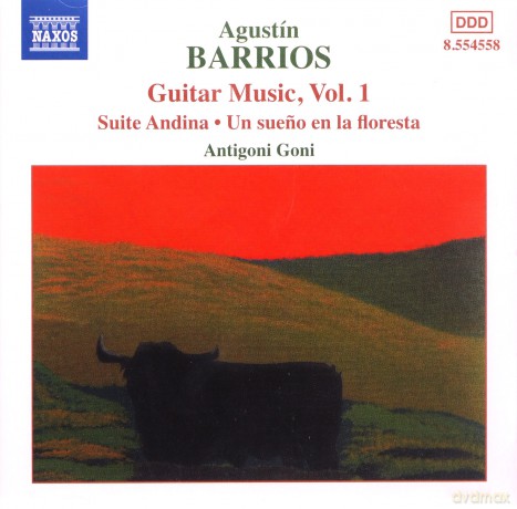 Antigoni Goni: Barrios: Guitar Music, vol. 1 [CD]