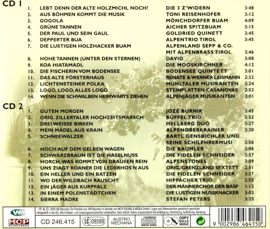 Volkstumliche Gassenhauer [2CD]