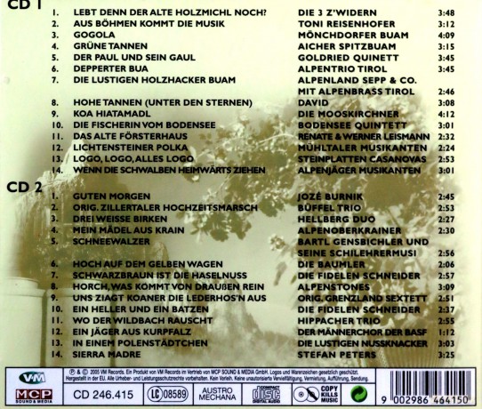 Volkstumliche Gassenhauer [2CD]