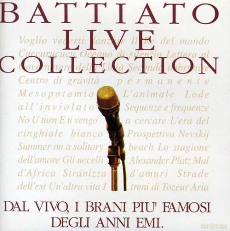 Franco Battiato: Battiato Live Coll [2CD]