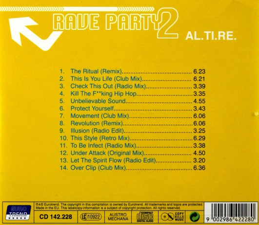 Rave Party 2 [CD]