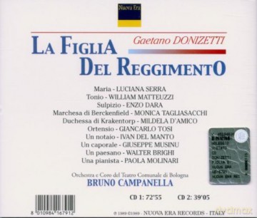 Donizetti La Figlia Reggimento [2CD]