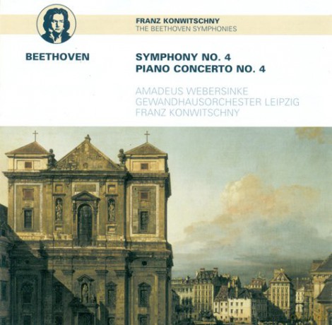 Ludwig Van Beethoven: Beethoven - Symphony No. 4. Piano Concerto No. 4 [CD]