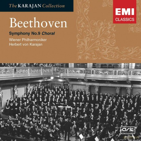 Herbert Von Karajan: Beethoven - Symphony no.9 "Choral" [CD]