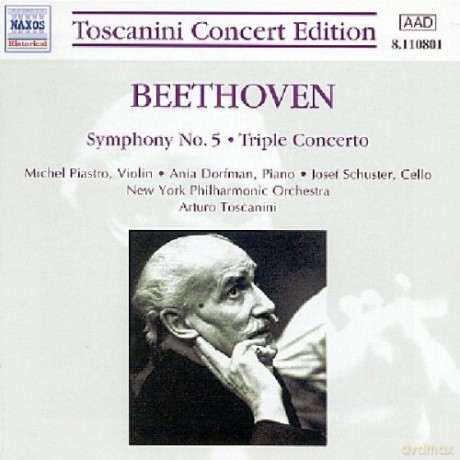 Ludwig Van Beethoven: Beethoven/Symphony 5/Triple Concerto [CD]