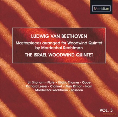 Ludwig Van Beethoven: Beethoven: Masterpieces Arr. for Woodwind Quintet [CD]