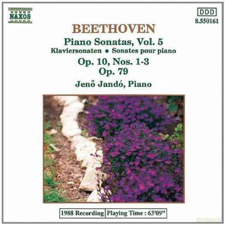 Ludwig Van Beethoven: Beethoven: Piano Sonatas, vol. 5 - Op. 10, Nos. 1-3, Op. 79 [CD]